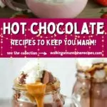 A mouthwatering image of a collection of hot chocolate recipes.