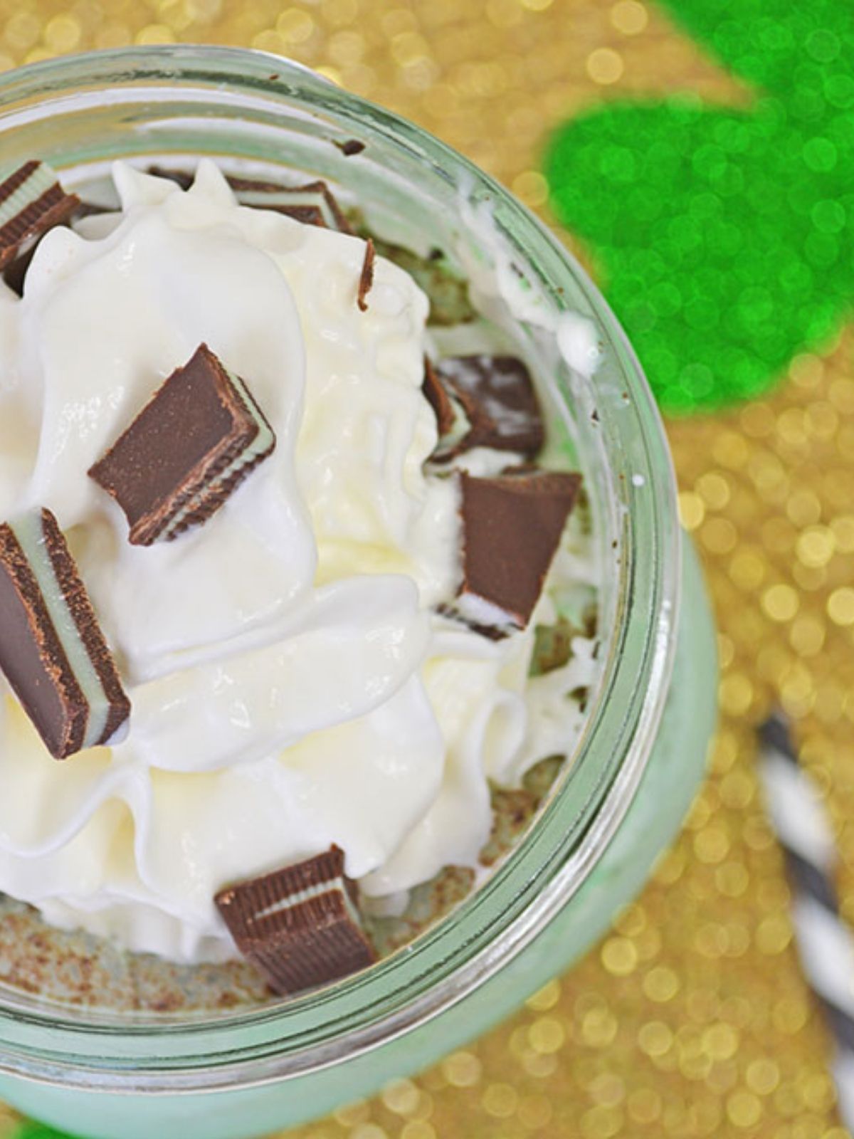 andes mint milkshake.
