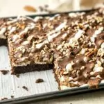 decadent Mud Brownie Bars.