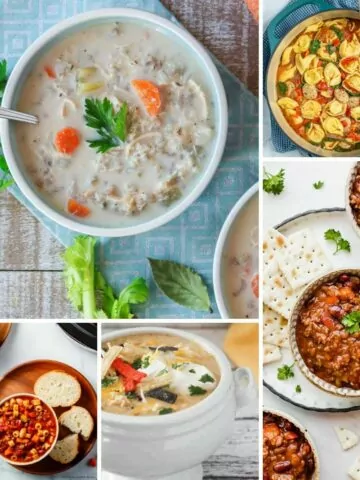 different soup recipes to serve for dinner.
