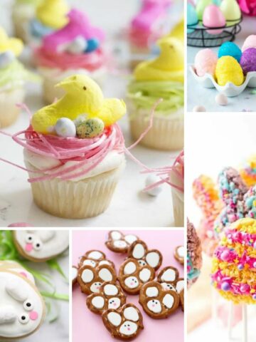 a collection of adorable treats for Easter.