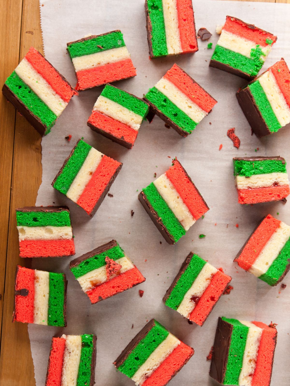 rainbow cookies.