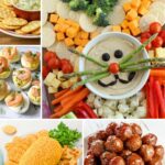 Collage of Make Ahead Easter Appetizers