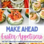 Make Ahead Easter Appetizers Pin