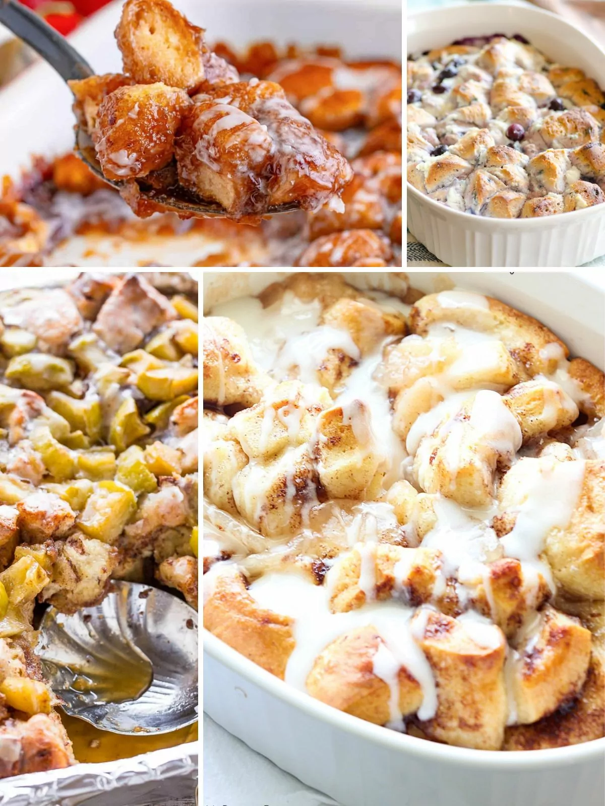 a collection of recipes featuring Pillsbury biscuits and fruit pie filling.