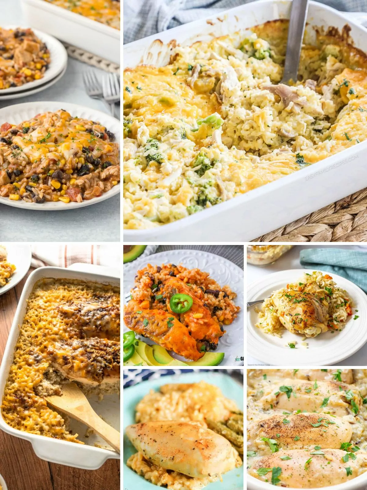 a collection of casserole recipes.