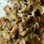 Pot Roast with onions and gravy.