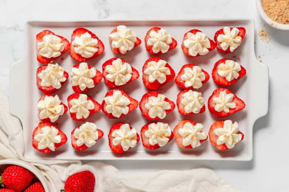 Deviled Strawberries