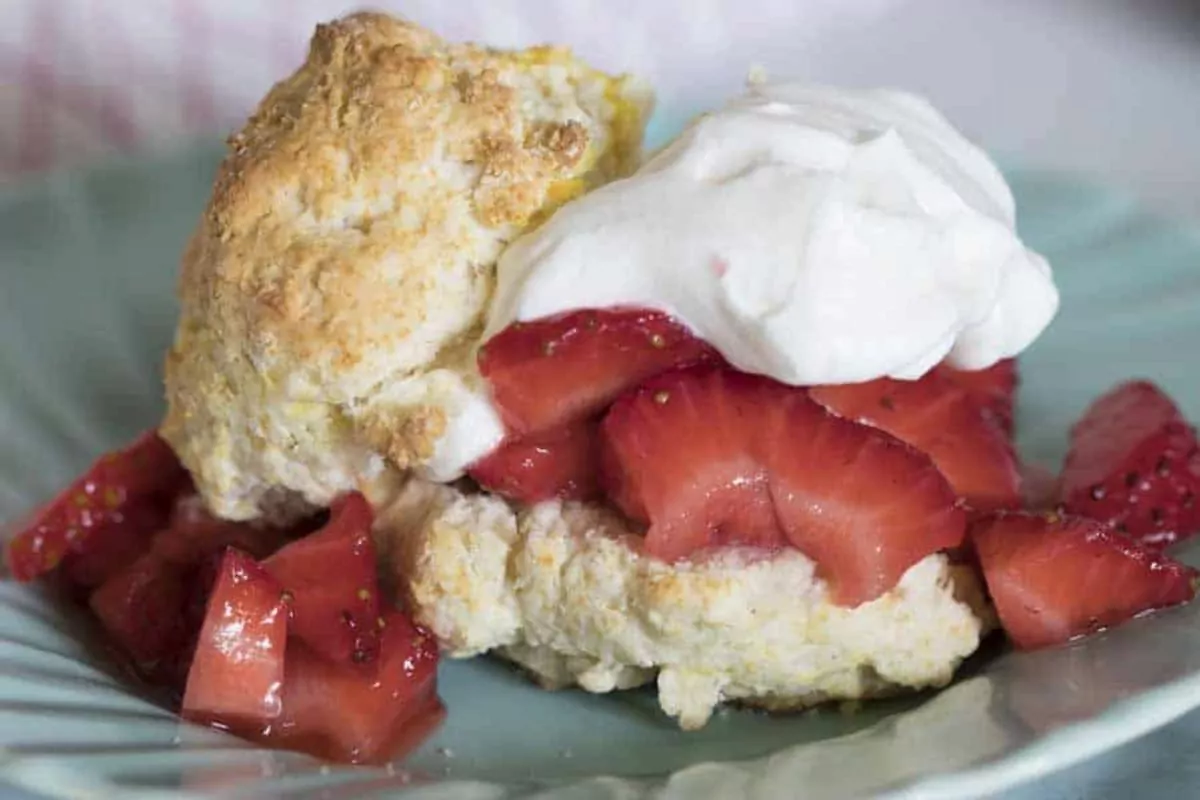 Homemade Strawberry Shortcake