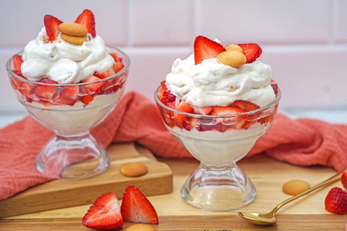 Strawberry Banana Pudding