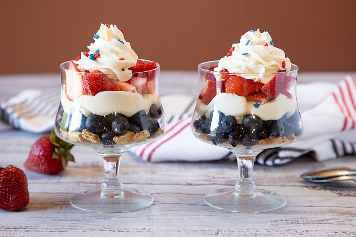 Strawberry Blueberry Parfait
