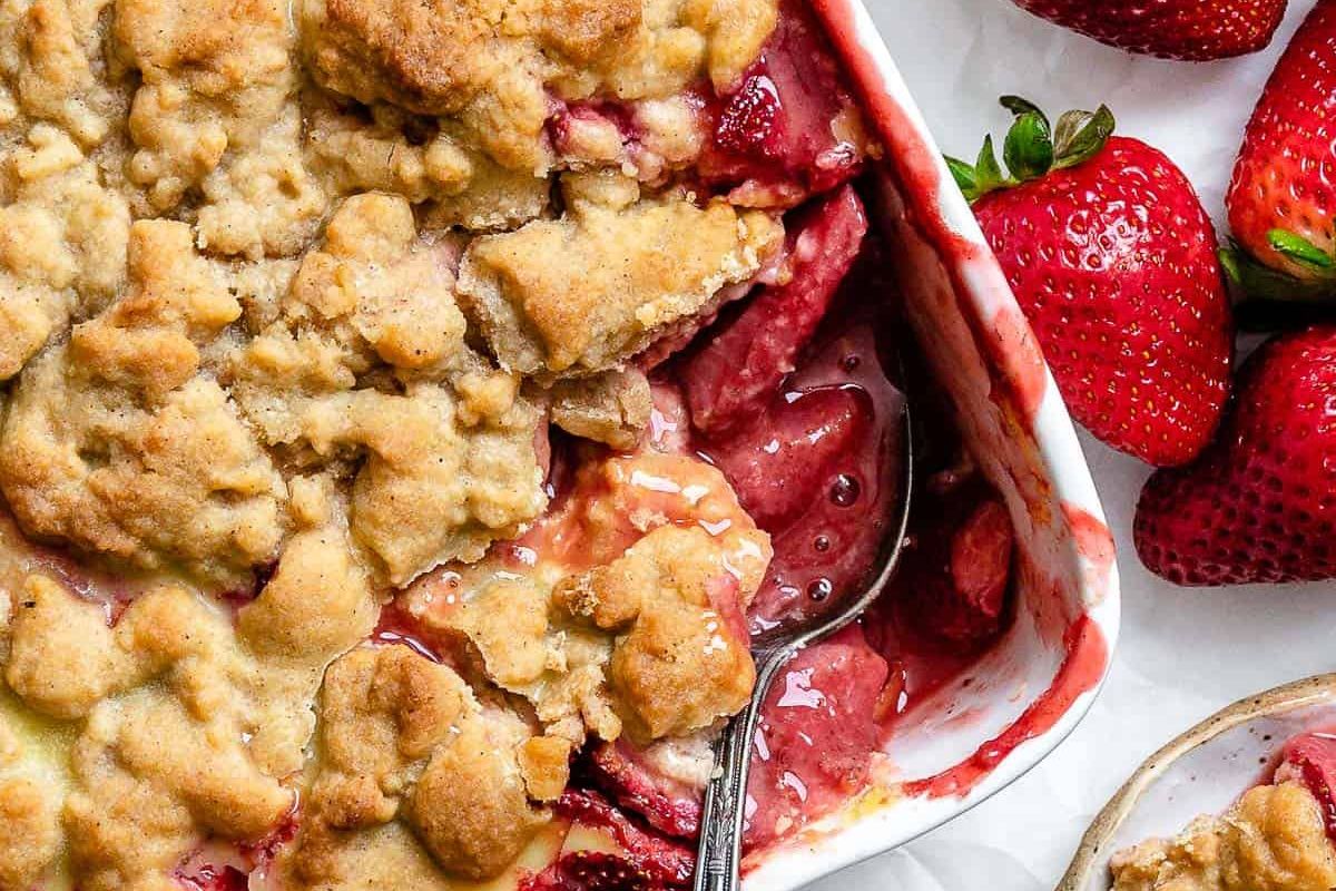 Strawberry Crumble
