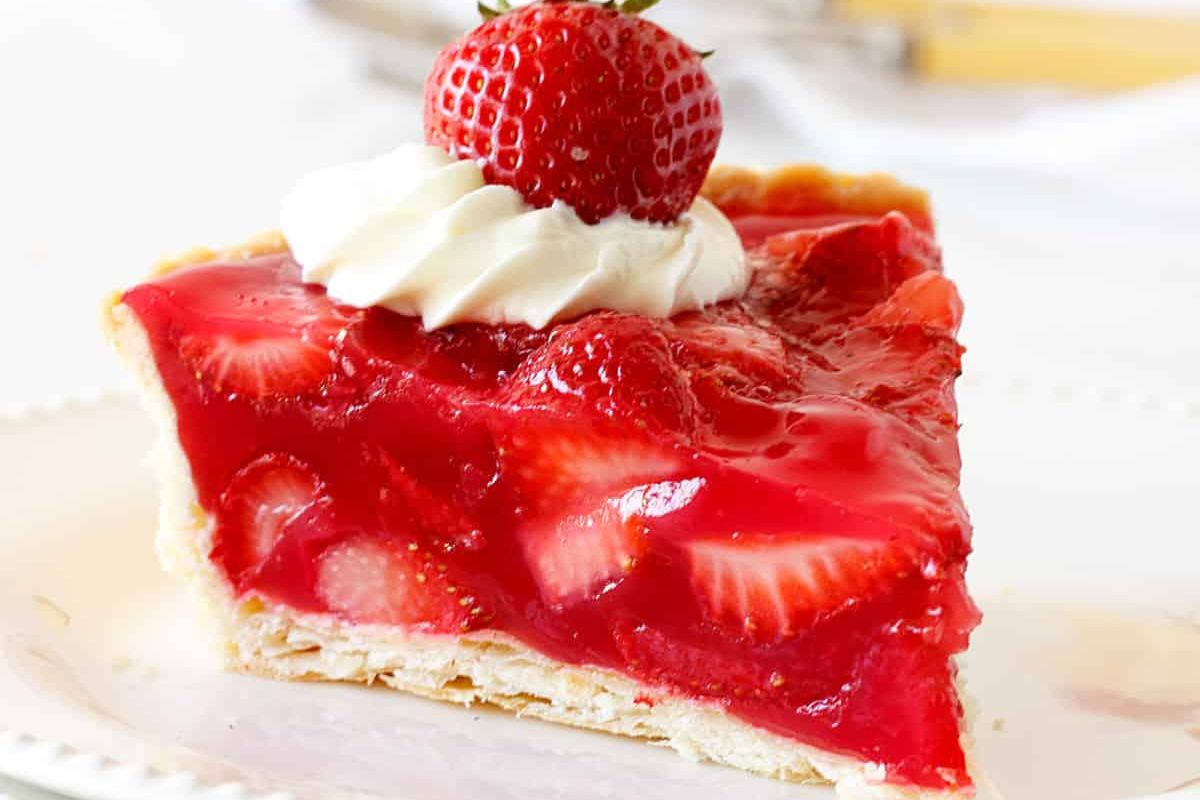 Strawberry Jello Pie