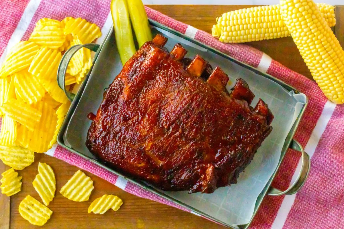 St. Louis Ribs made in the Crock Pot by Walking on Sunshine Recipes