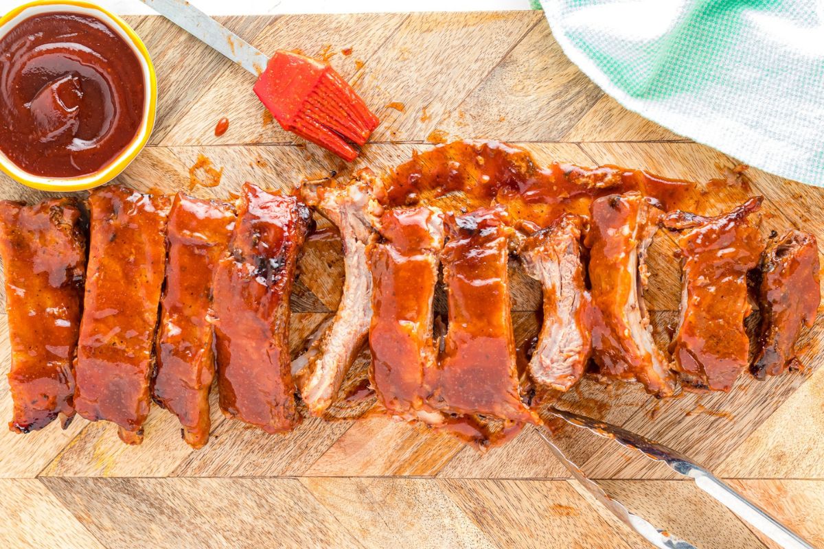 Slow Cooker Dr. Pepper Ribs by On My Kids Plate