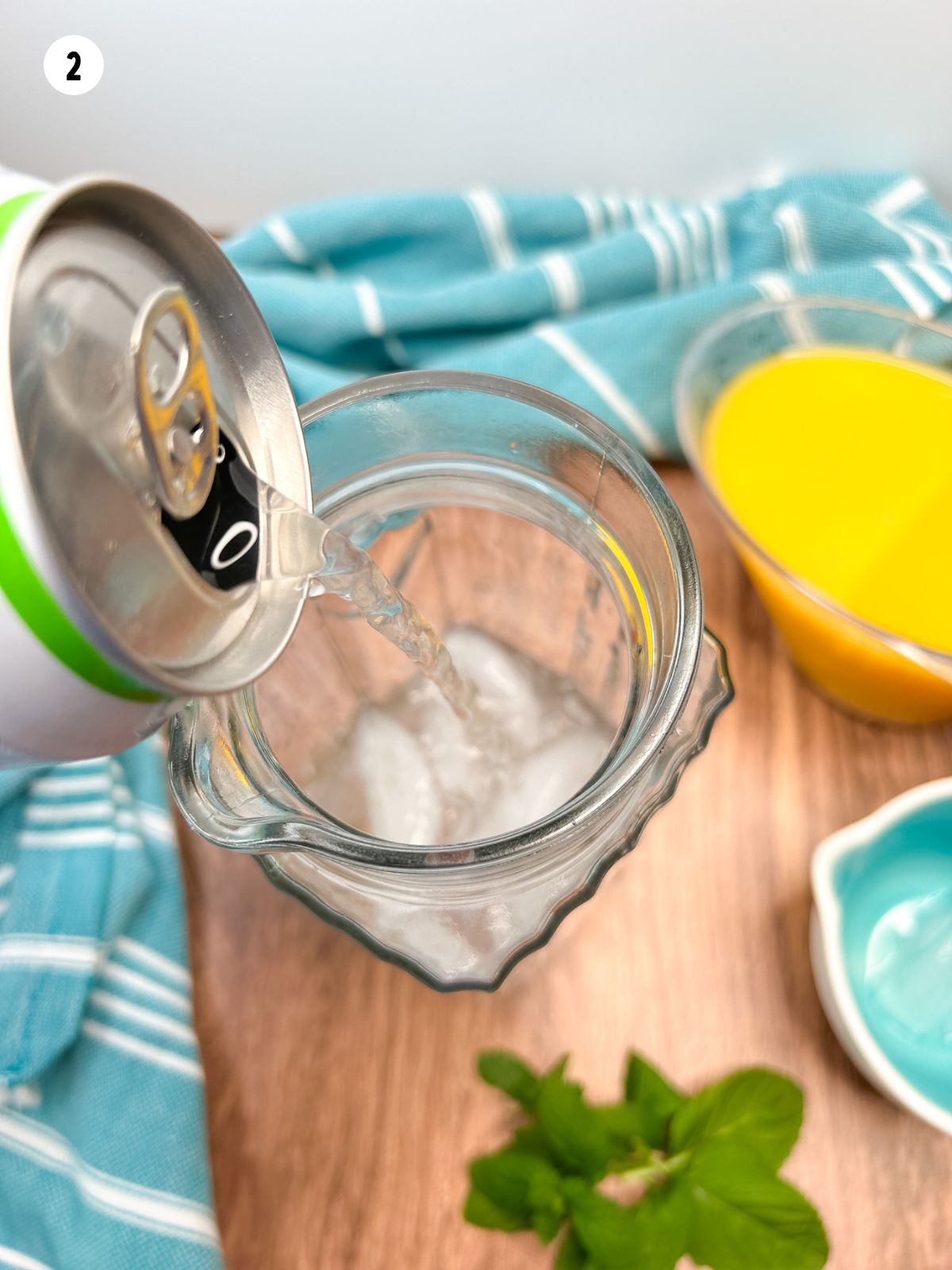 Add coconut Water