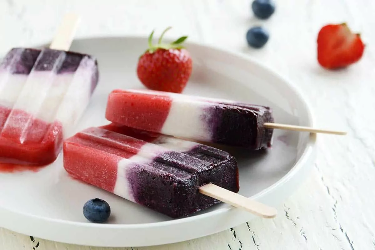 Double Berry Coconut Pops