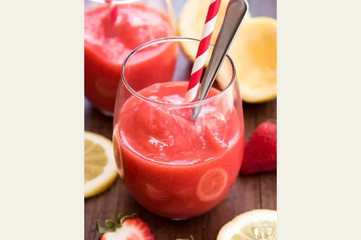 Frozen Strawberry Lemonade