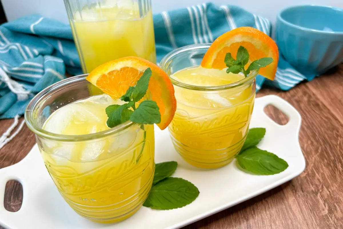 MSN Coconut Water and Orange Juice.