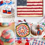 7 red, white and blue desserts for summer holidays.