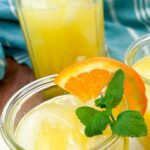 Pinterest Coconut Water and Orange Juice