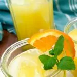 Pinterest Coconut Water and Orange Juice