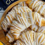 Crescent rolls flavored with lemon curd and powdered sugar glaze, Pinterest.