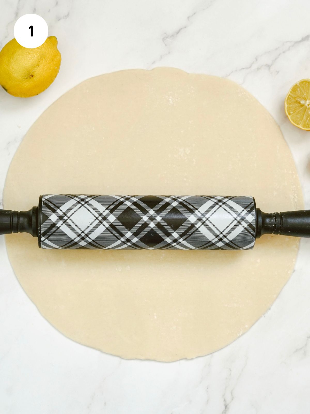 Roll out pie dough