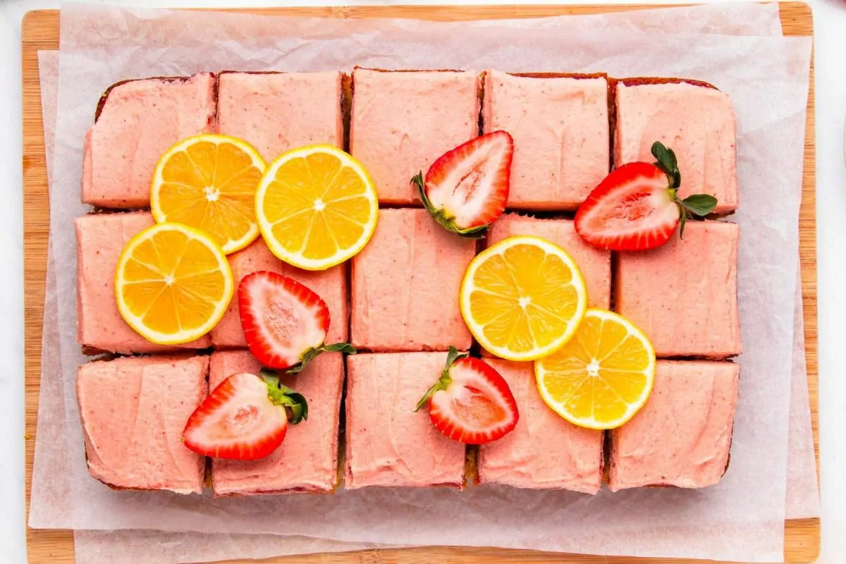 Strawberry Lemon Cake