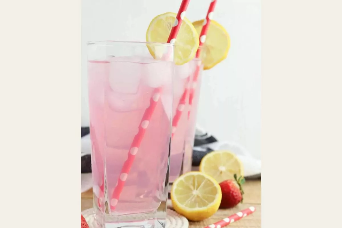 Strawberry Lemonade Punch with Sprite