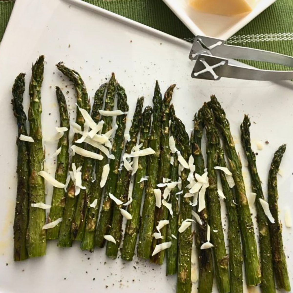 Roasted Asparagus with Parmesan Cheese