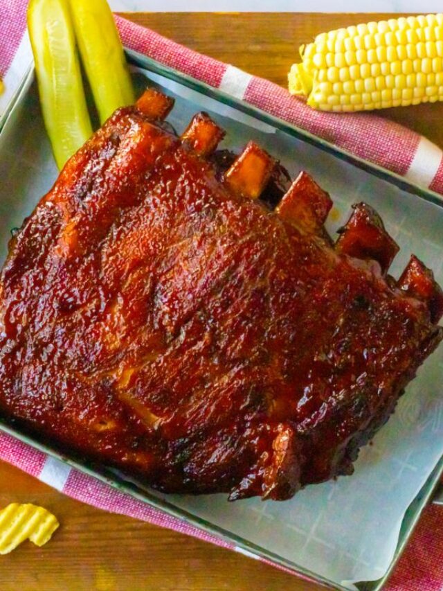 Juicy Crock Pot BBQ Ribs