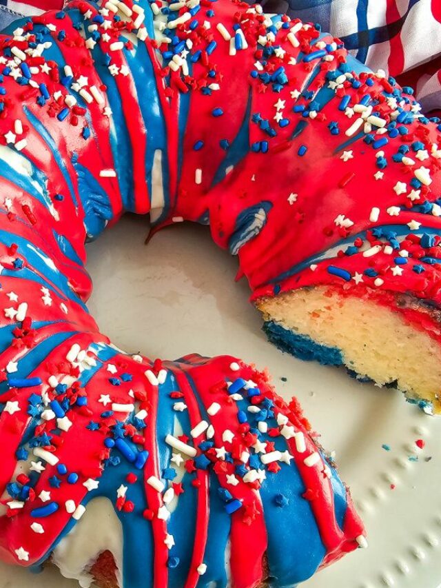 4th of July Bundt Cake Recipes