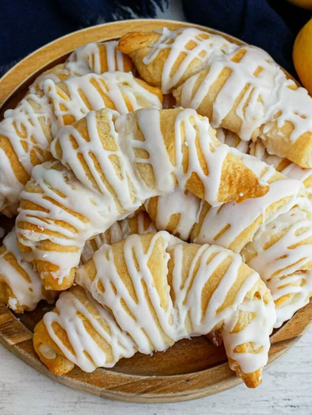 Lemon Crescent Rolls