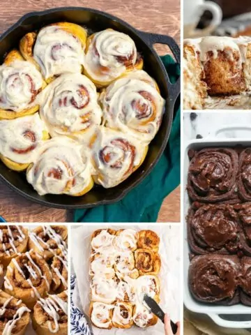 A tantalizing glimpse into 5 overnight cinnamon roll creations, each offering a unique flavor journey to satisfy your sweet cravings.
