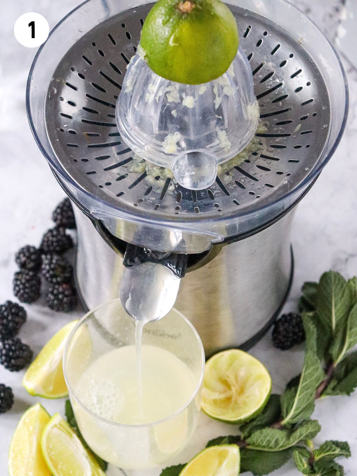 fresh lime juice.