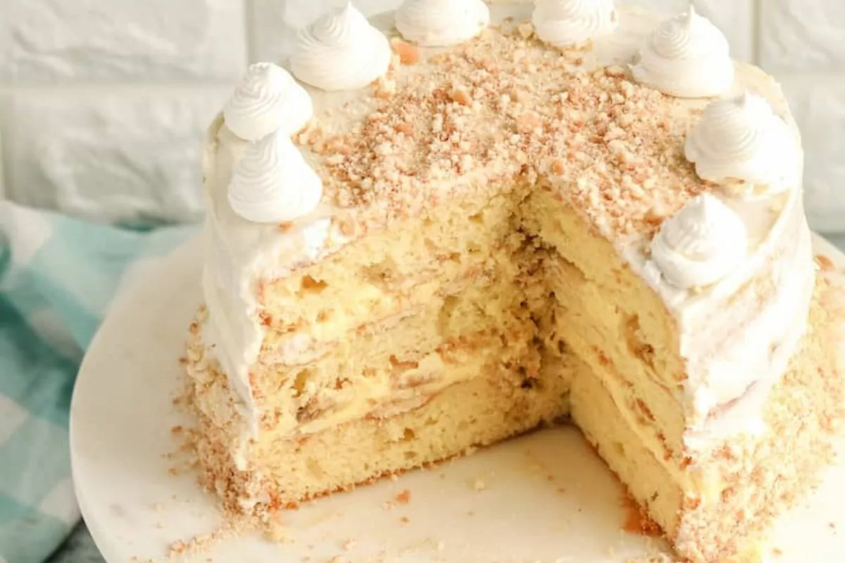 Banana Pudding Cake.