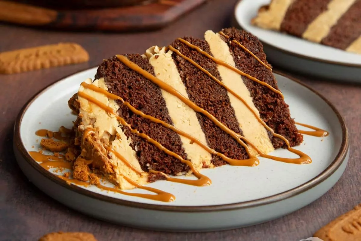 Chocolate Biscoff Cake.