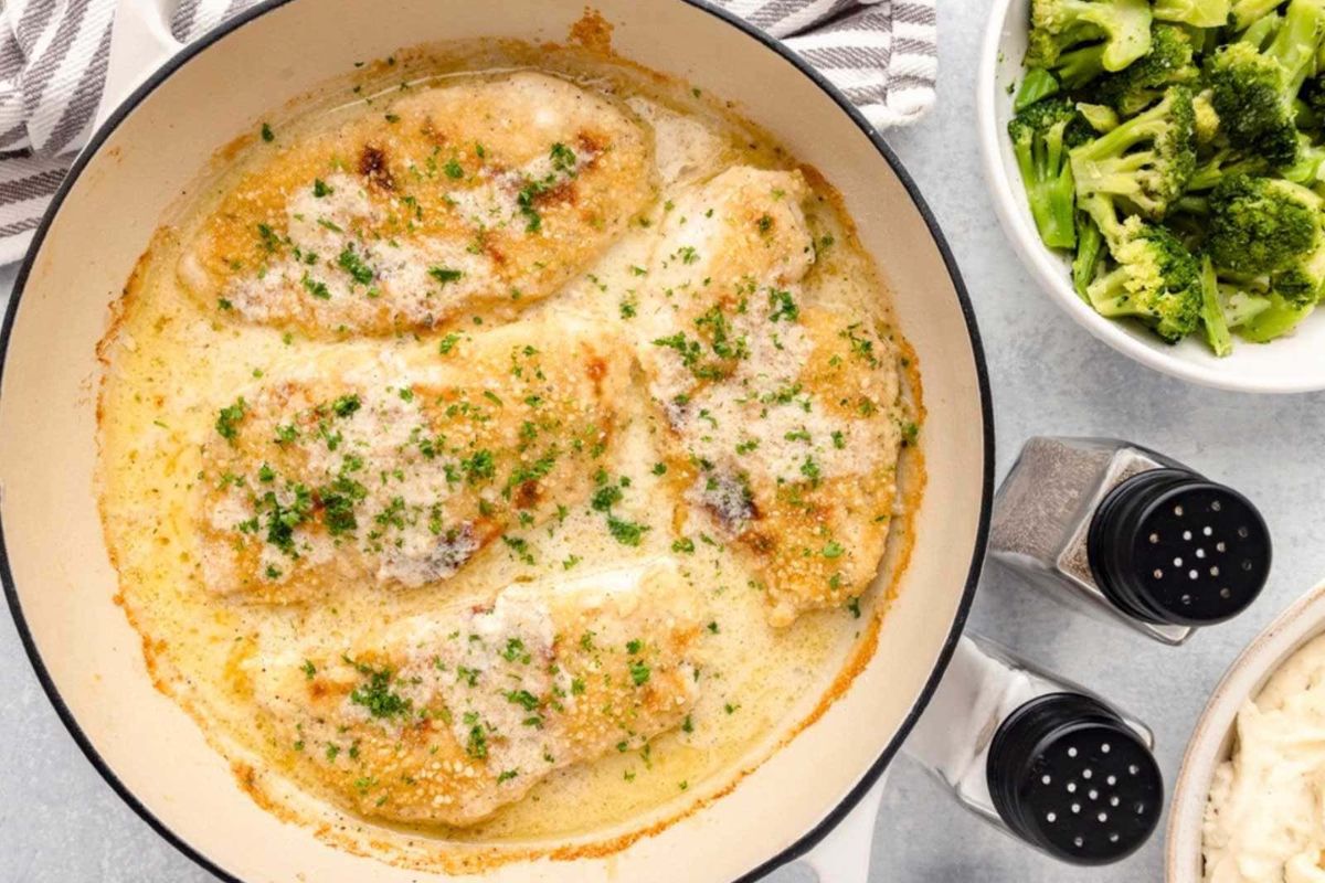 Baked Ranch Chicken.