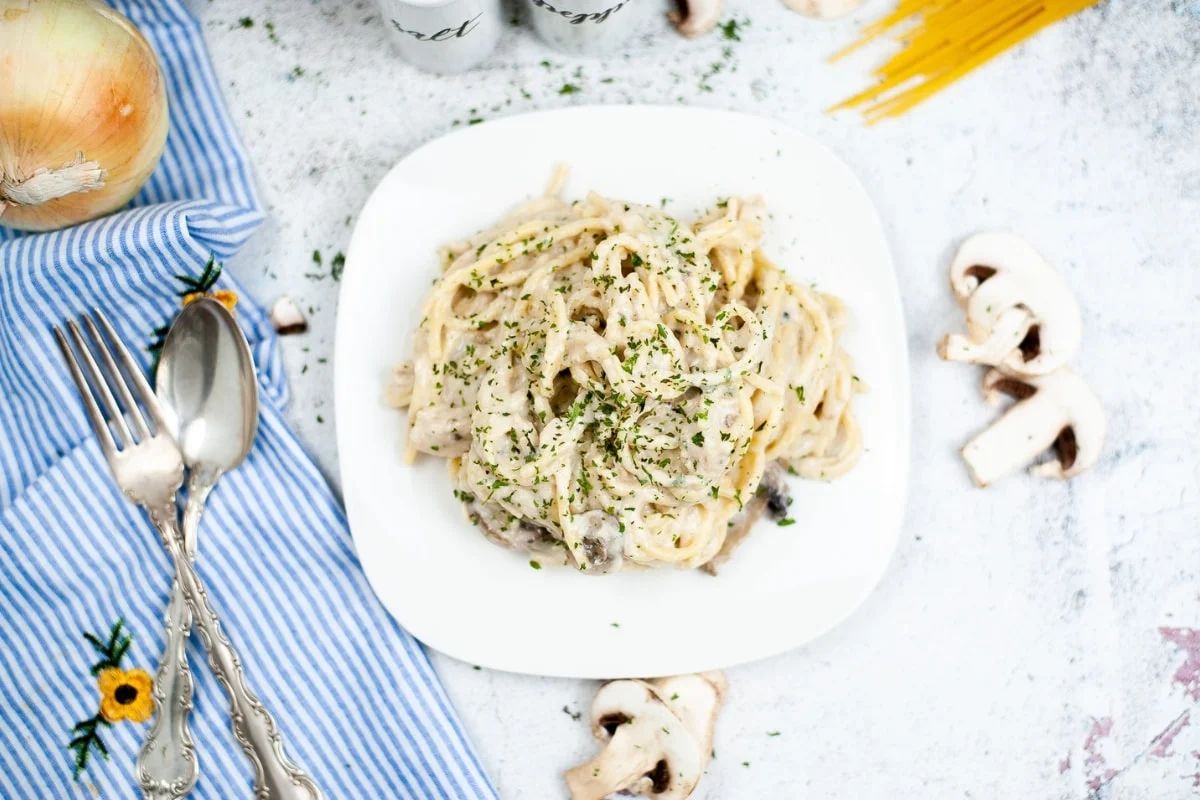 Chicken Mushroom Tetrazzini Recipe.