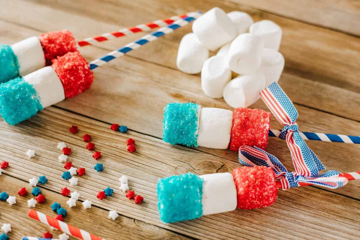 Firecracker Marshmallow Pops by Rose Bakes