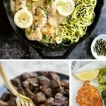 4 dinner recipes for a keto meal plan.
