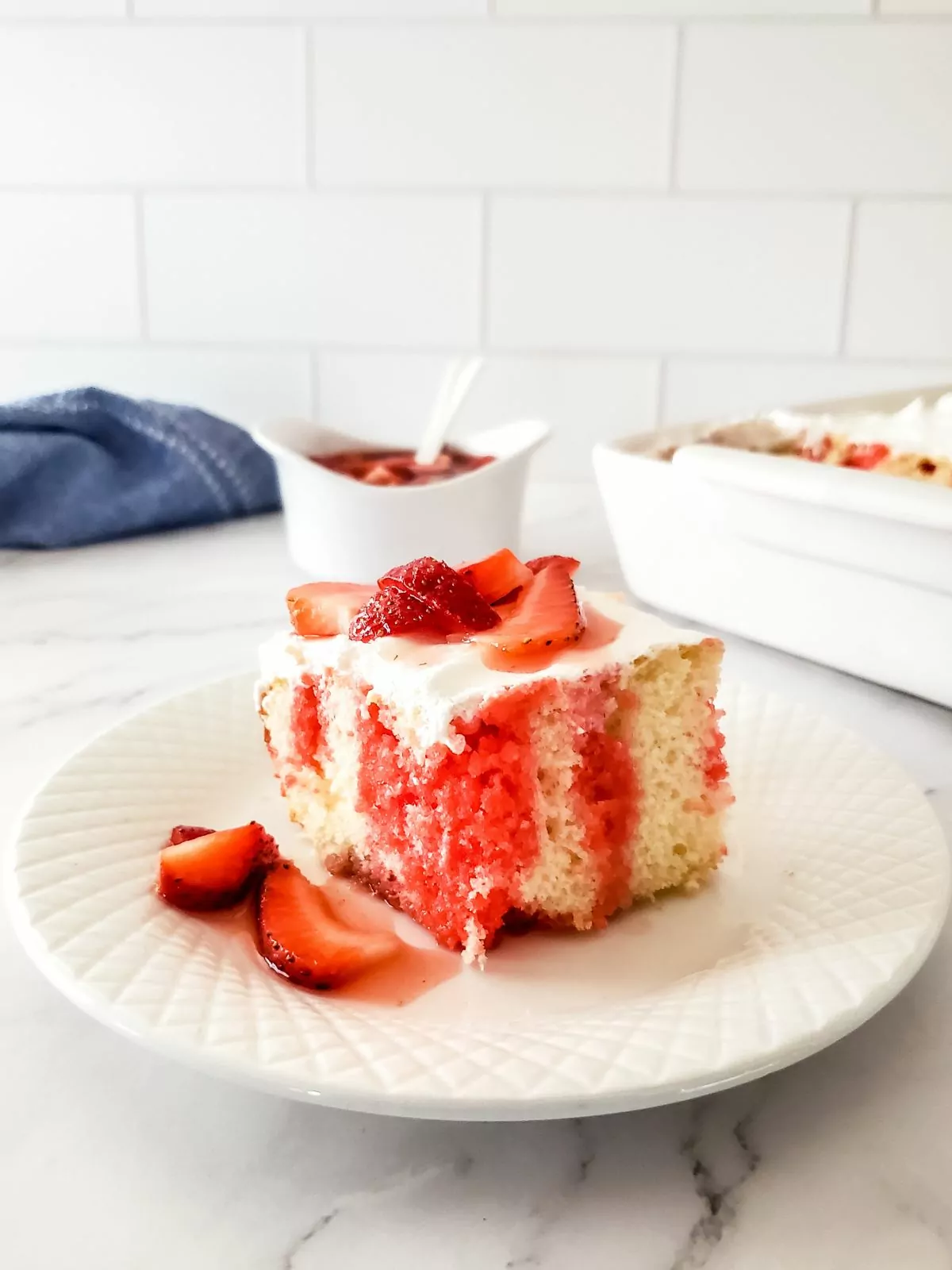 Strawberry Poke Cake Recipe