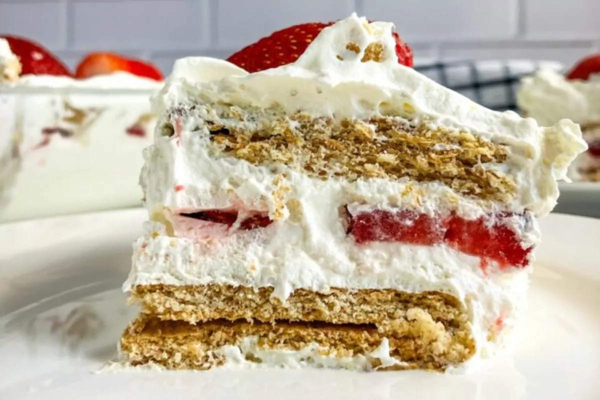 Strawberry Icebox Cake