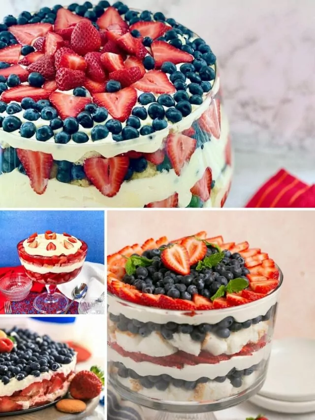 Easy 4th of July Trifle Recipes