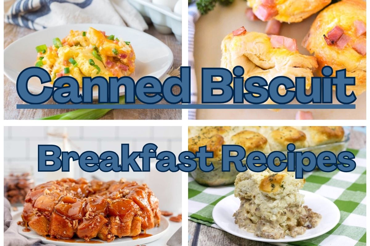 canned biscuit recipe photos for breakfast.