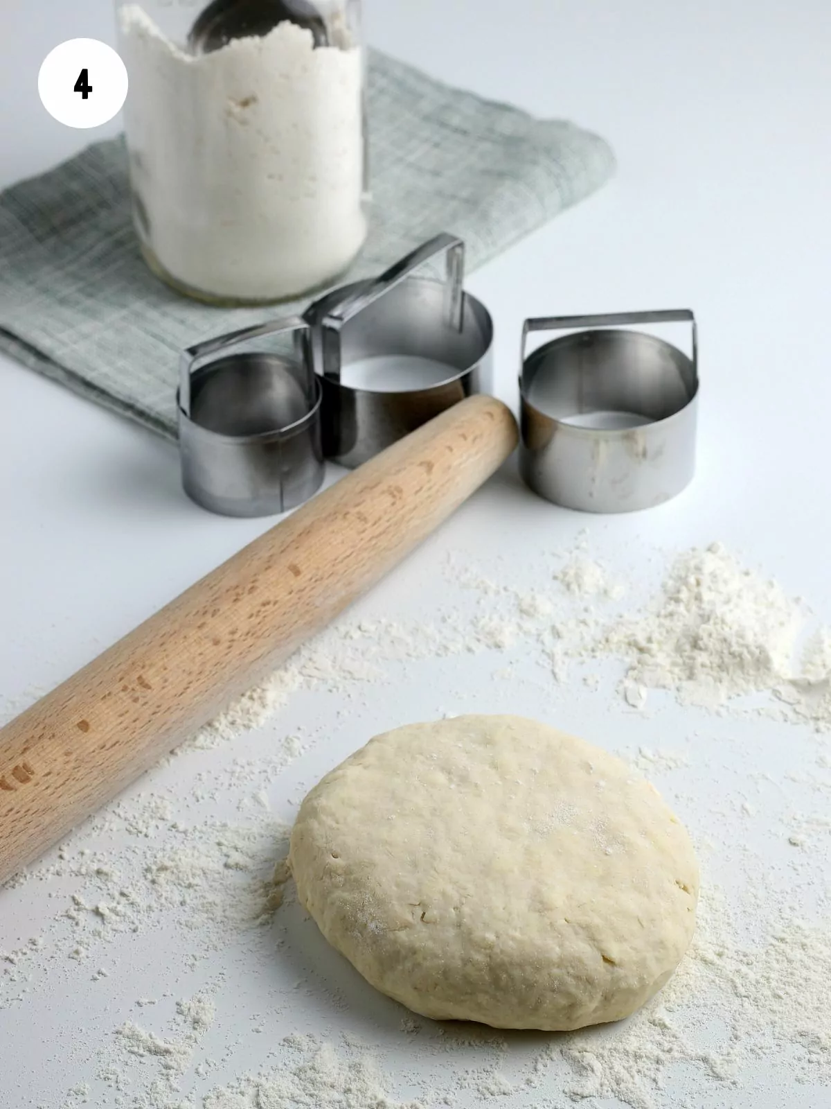 Knead dough until well combined