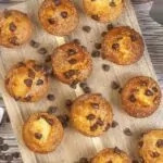 Air Fryer Chocolate Chip Muffins Pin