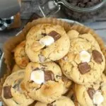 Air Fryer S’mores Cookies Pin