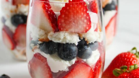 Fruit Parfait Recipe with Whipped Cream - Walking On Sunshine Recipes
